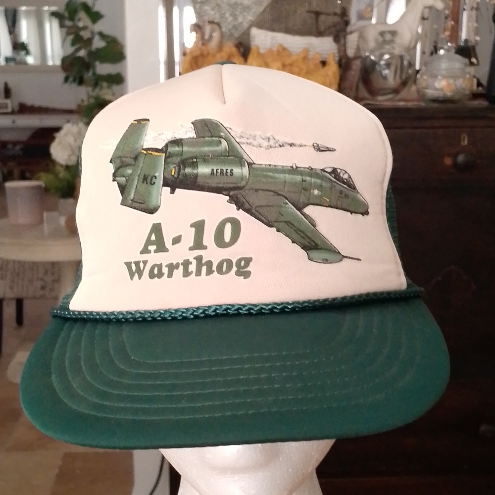 Vintage JJ A-10 Warthog Trucker Cap